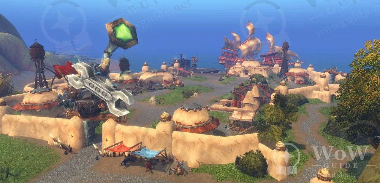 Powderfuse Port: goblin liman kasabası