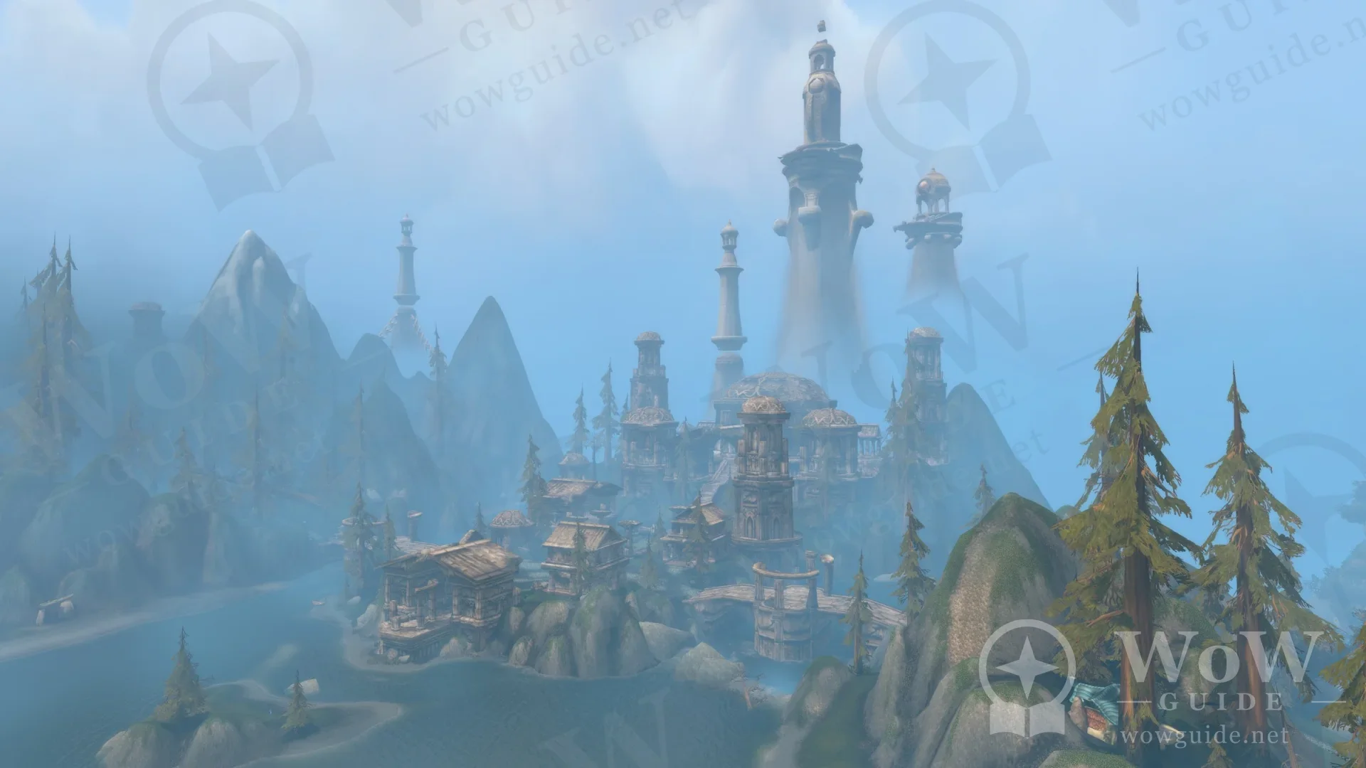 Zephras Isle: sisli dağlarda kuleli şehir